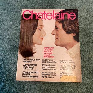 Vintage October 1973 Chatelaine Magazine in Great Shape!